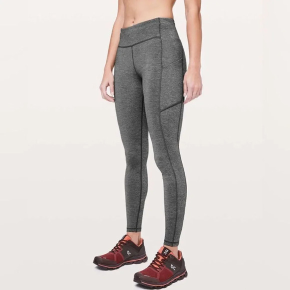 Lululemon Speed Up Tight *28" Heathered Black - Picture 1 of 11